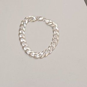 925 Sterling Silver Cuban bracelet